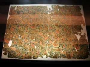 Woven silk textiles from Tomb No. 1 at Mawangdui, Changsha, Hunan province, China, Western Han dynasty period, dated 2nd century BCE